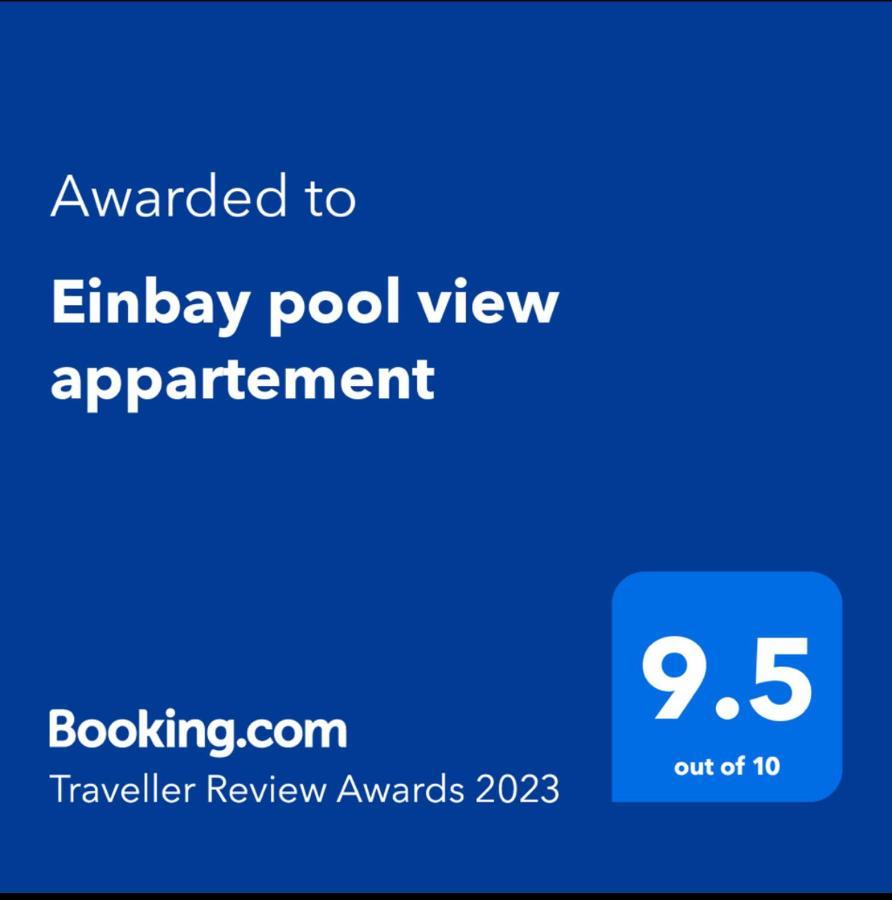 Einbay Pool View Appartement Айн-Сохна Экстерьер фото